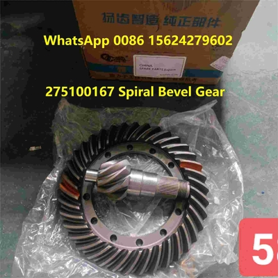 275100167 スパイラルベーブル・クラウン・ホイール・ピニオン・ギア XCMG ZL150GN ホイール・ローダー・スペアパーツ